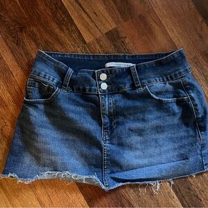 Celebrity Pink Jean Skirt